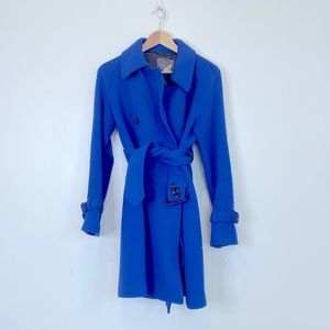 J. Crew stadium coat Nello Gori Belted Trench Size 8